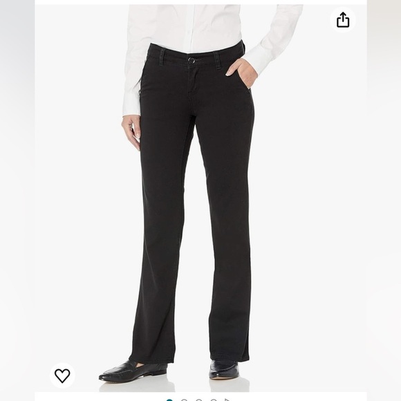 UNIONBAY Junior’s Slash Pocket Stretch Bootcut Pant Size 17 33 Inseam NWT - Picture 1 of 13